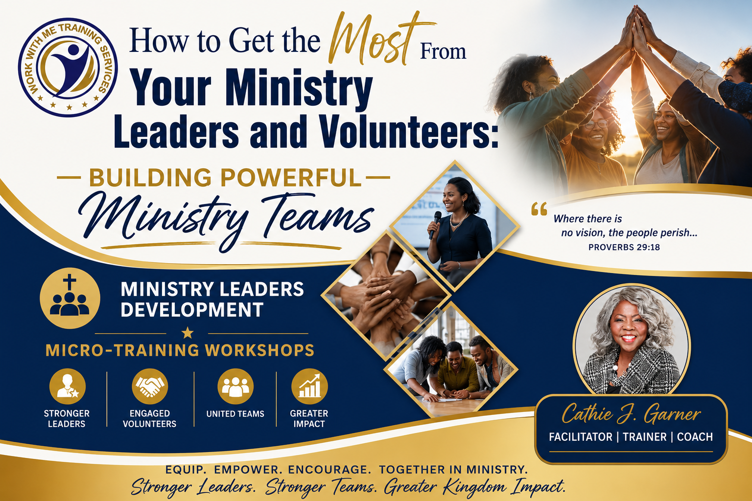 Ministry Management Getting the Most from Your Volunteers workshop cover